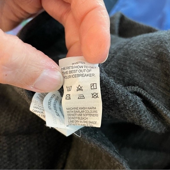 Icebreaker Gray Skirt Merino Wool Sporty Athletic Layer Mini Short Size Small - Picture 5 of 15